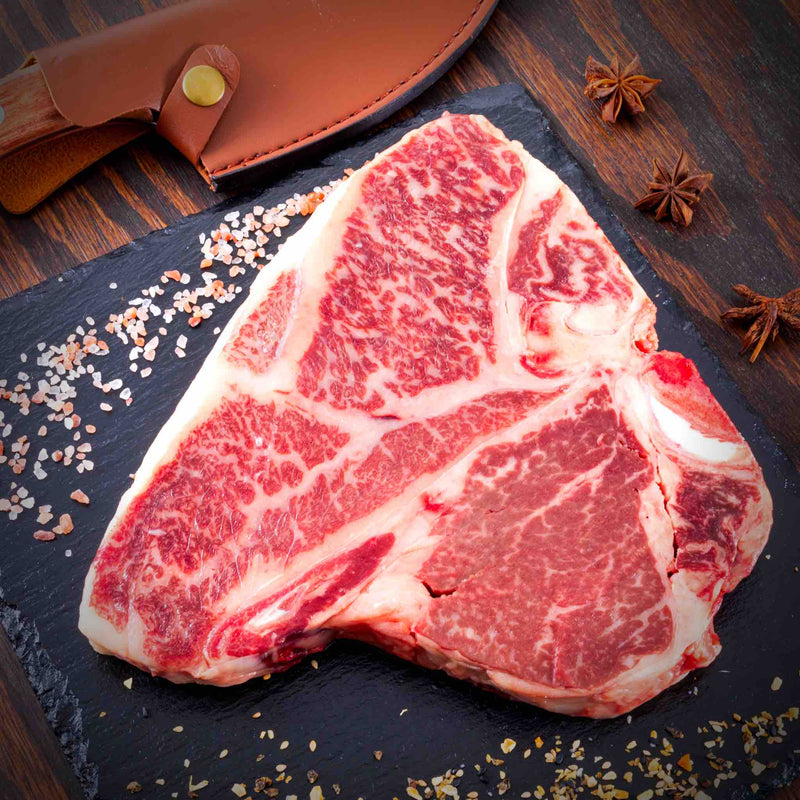 Zabiha Halal Full Blood Wagyu Porterhouse Steak - 2