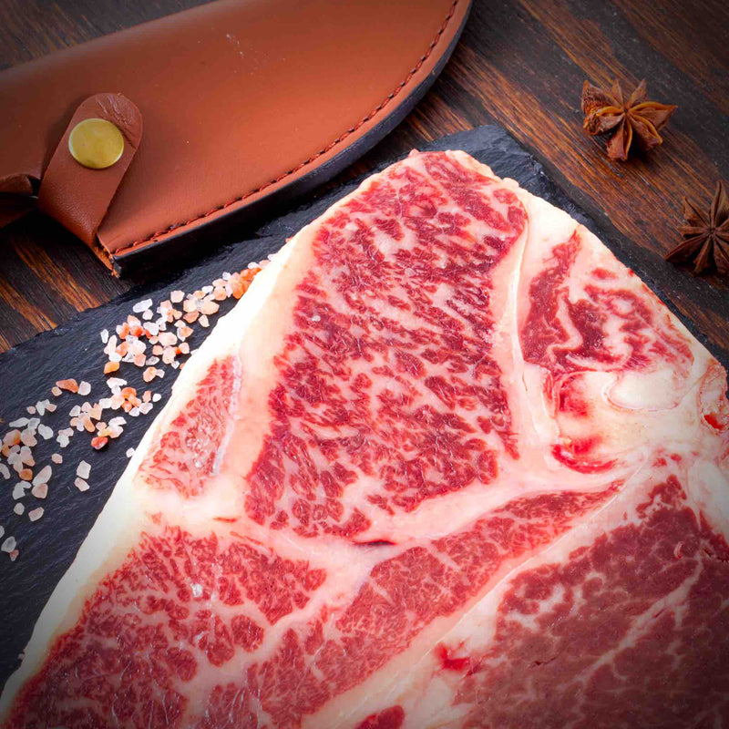 Zabiha Halal Full Blood Wagyu Porterhouse Steak - 3