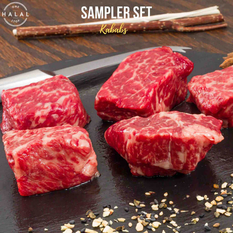 Zabiha Halal Full Blood Wagyu Sampler Set - 5