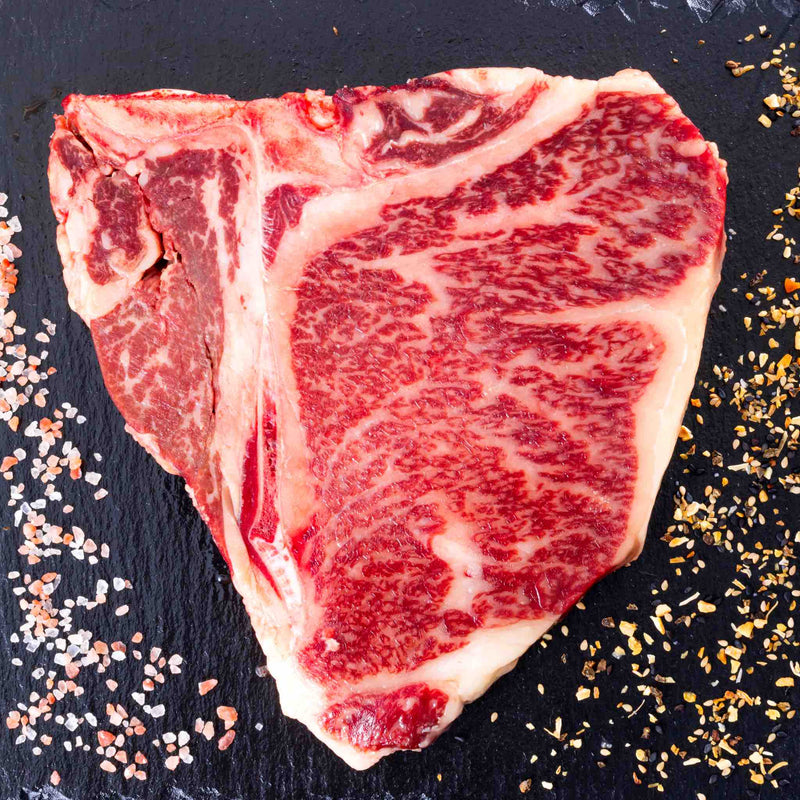 Zabiha Halal Full Blood Wagyu T-Bone Steak - 1