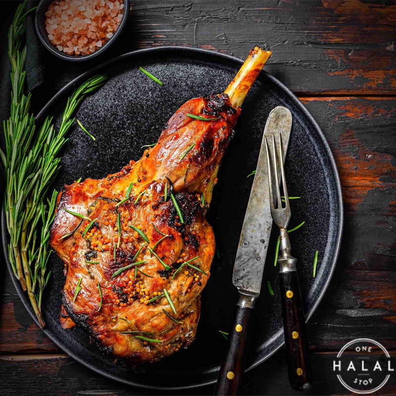Zabiha Halal Goat Leg Whole - Grilled