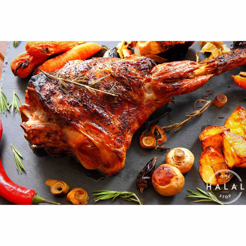 Zabiha Halal Goat Leg Whole - Grilled 1