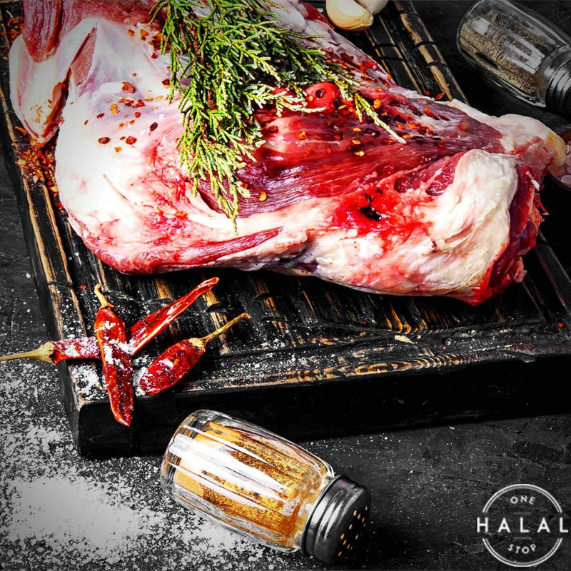 zabiha halal lamb shoulder whole - 1