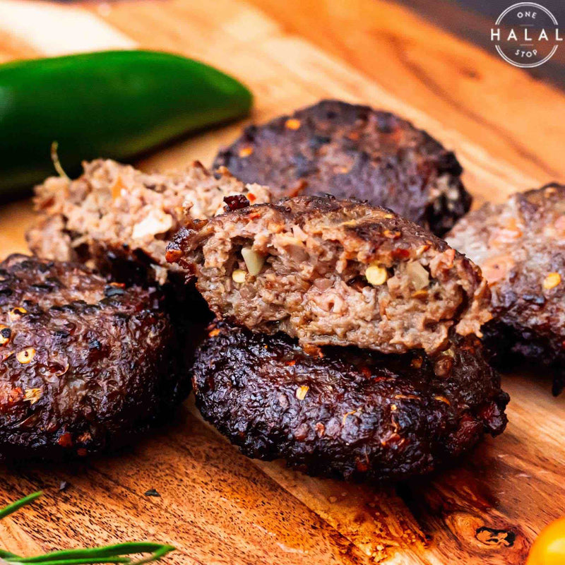 Zabiha Halal Peshawari Chapli Kabab - Cooked