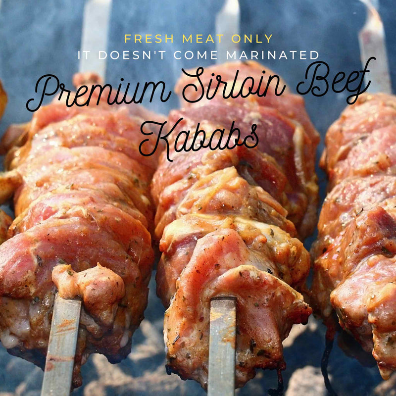 Zabiha Halal Sirlon Beef Kababs - 1