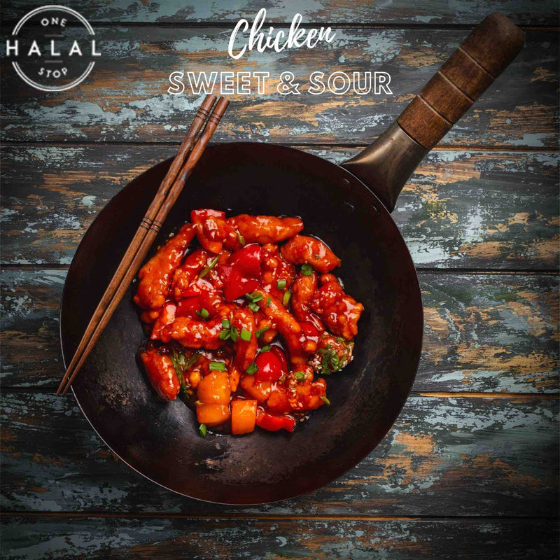zabiha halal chicken sweet & sour