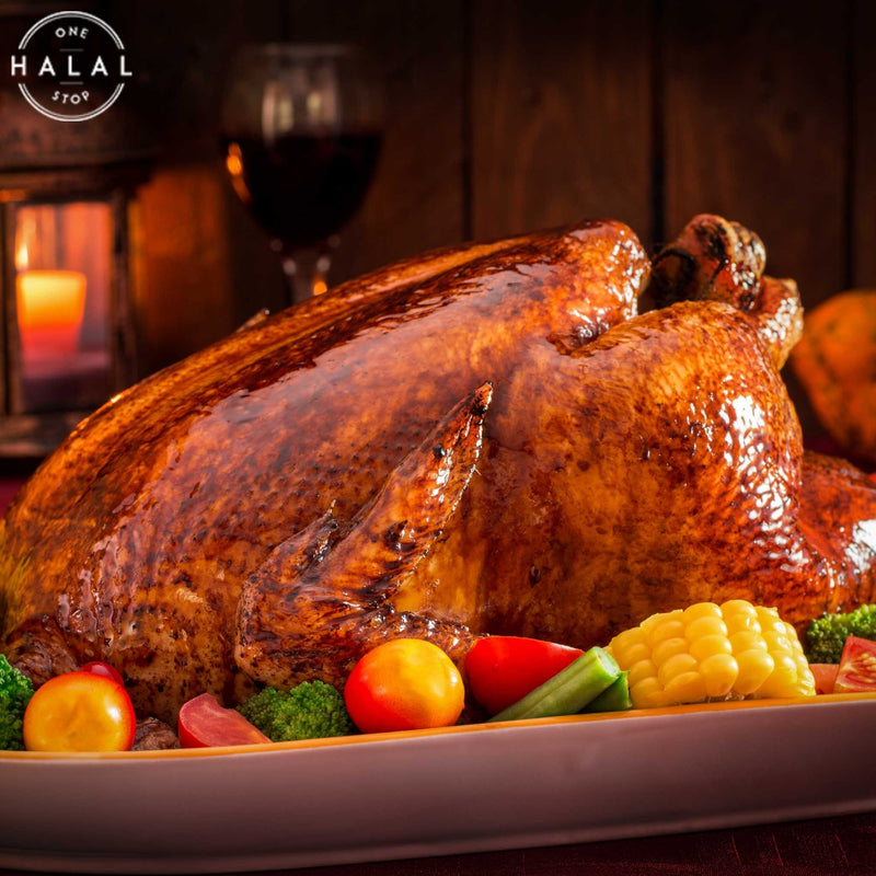 Zabiha Halal Turkey Whole - Glazed