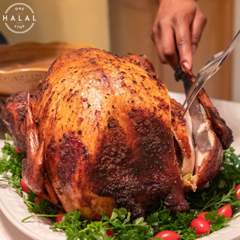 Zabiha Halal Turkey Whole - Cutting