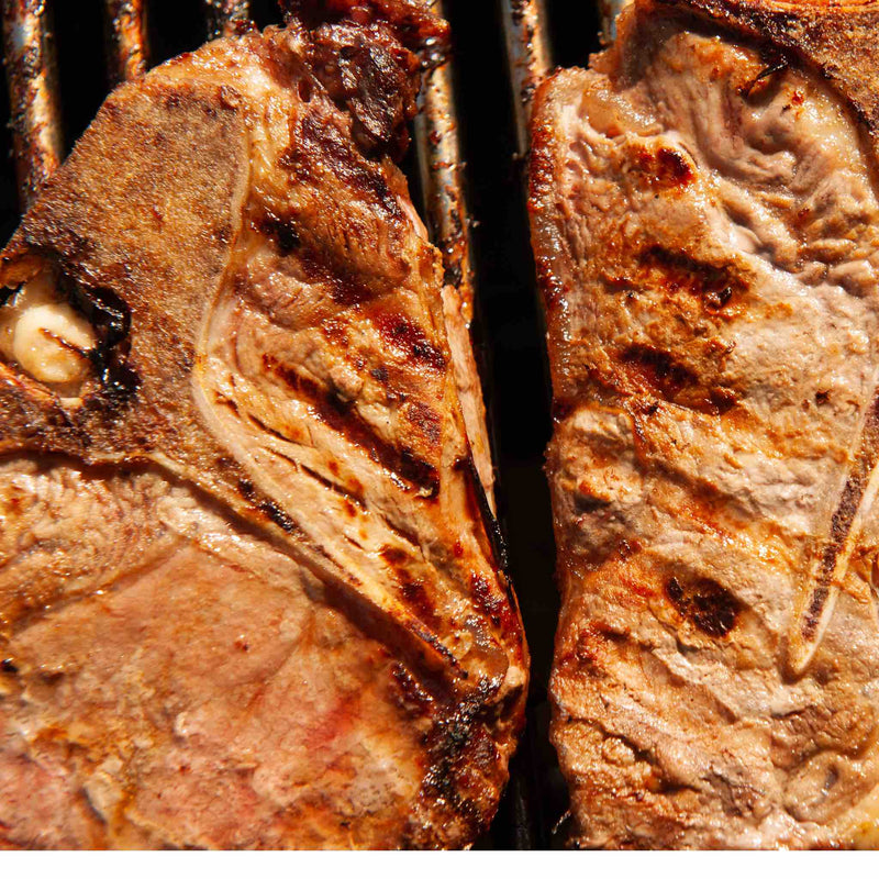 Zabiha Halal Veal Loin Chops - Grilled Detail 1
