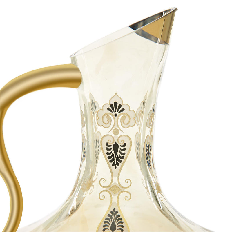 Black and Golden Paisley Zamzam set - Jug