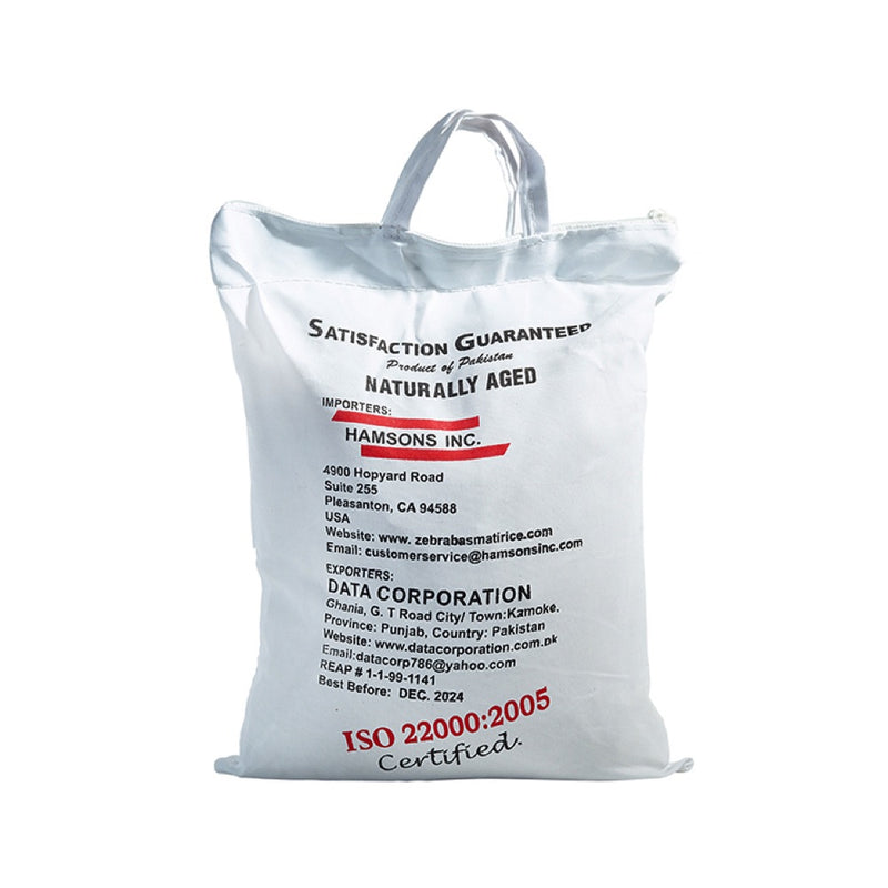 Zebra Basmati Rice Back