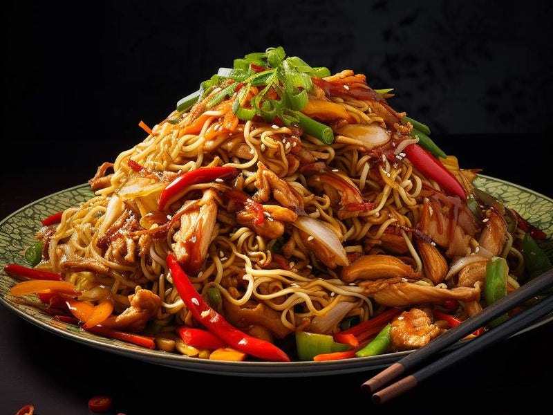 Exploring the Irresistible Delight of Chicken Hakka Noodles – One Stop ...