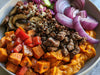 Ground Beef Sweet Potato Bowl