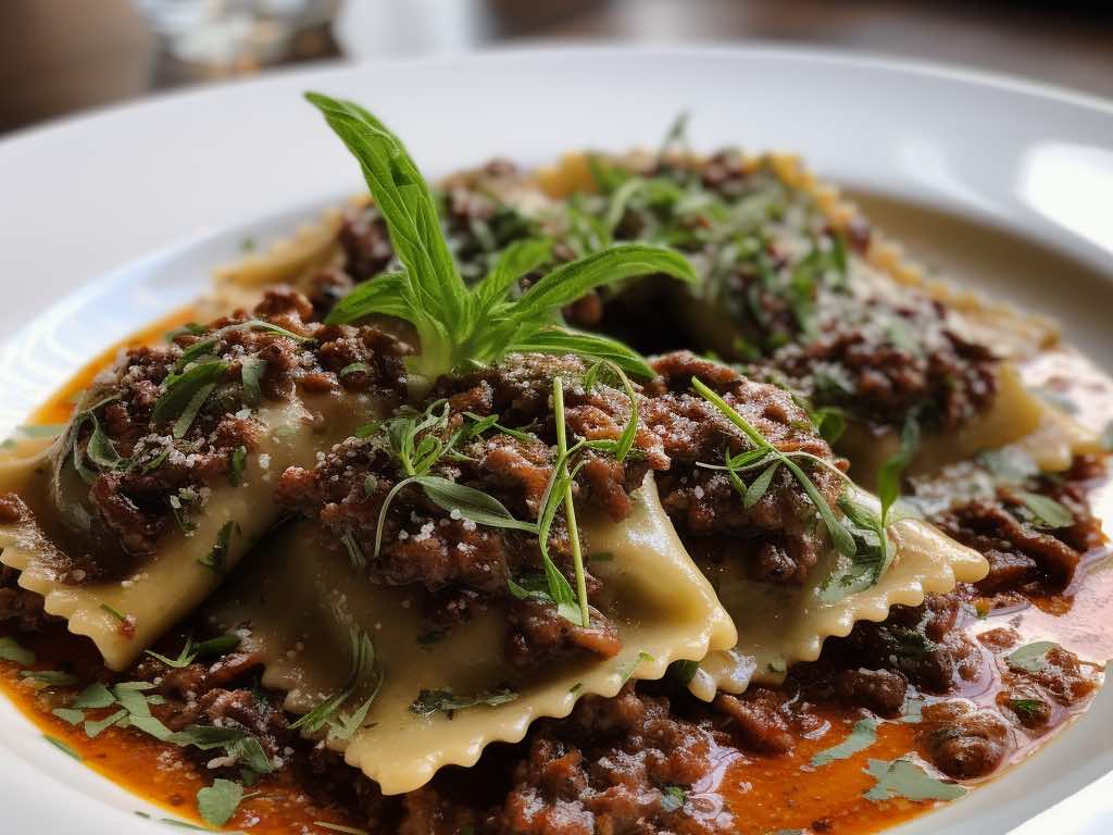 Short Rib Ravioli Salad Short Rib Ravioli: A Culinary Masterpiece – One Stop Halal