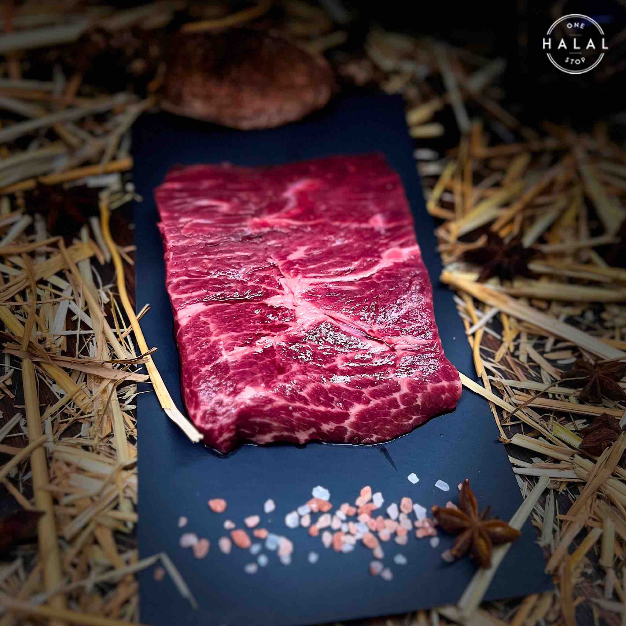 American Wagyu Flat Iron Steak – One Stop Halal