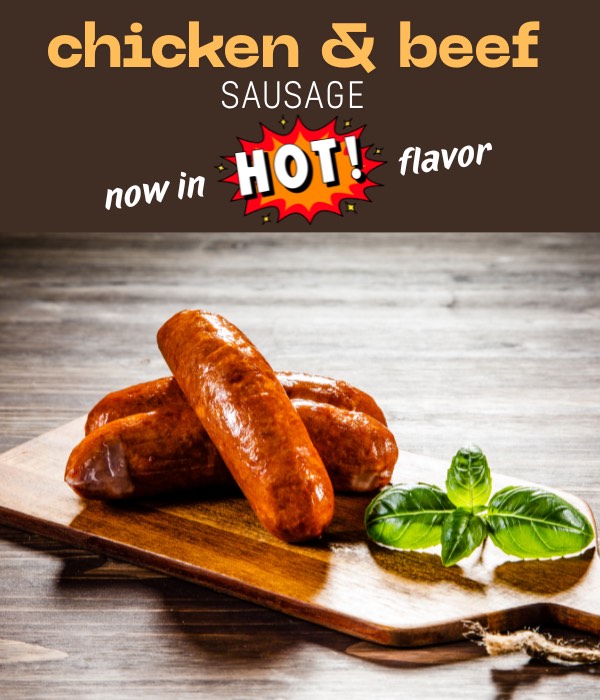 Chicken and Beef Sausage Hot - Mobile