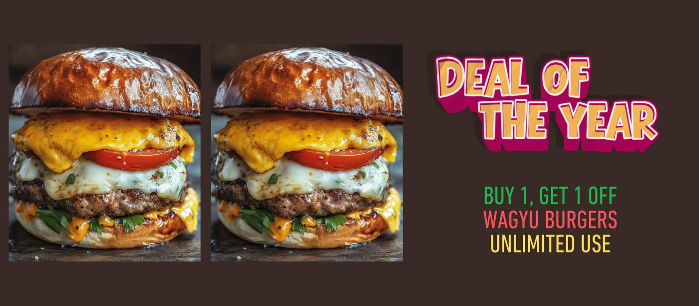 Deal of the Year Wagyu Burgers - Desktop