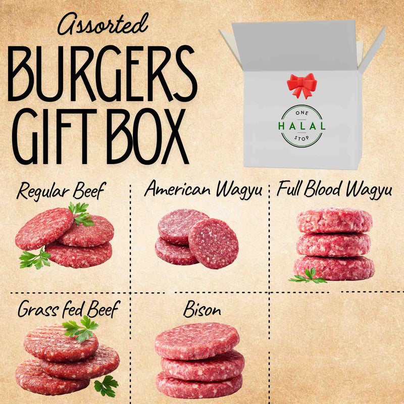 Assorted Beef Burgers Gift Box