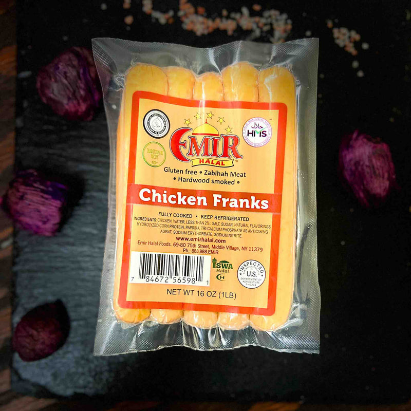 Halal Chicken Franks - Emir