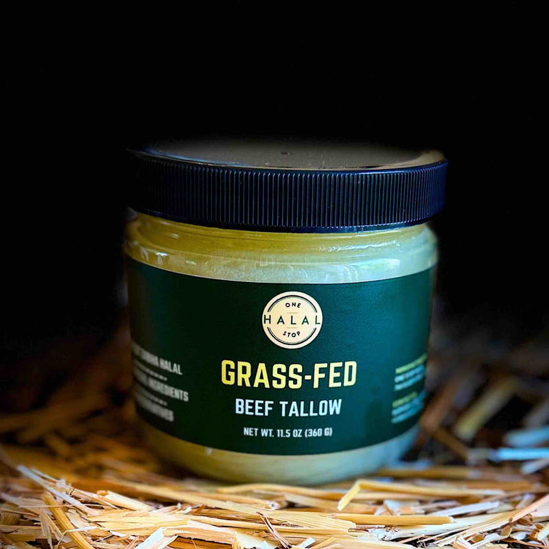 Halal Grass-fed Beef Tallow