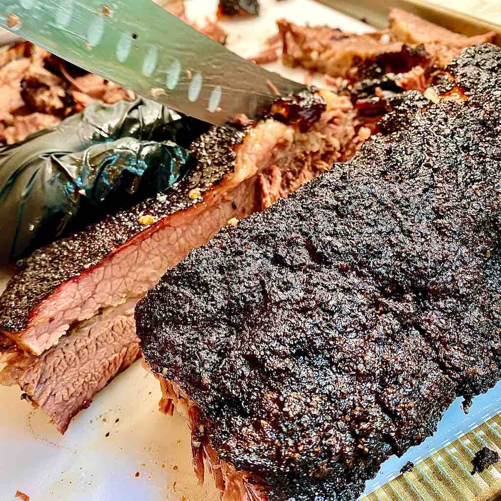 Halal Smoked Brisket - Fully Cooked – One Stop Halal Halal brisket near me