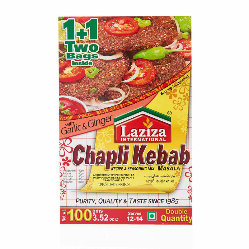 Laziza Chapli Kebab Recipe Mix - Main