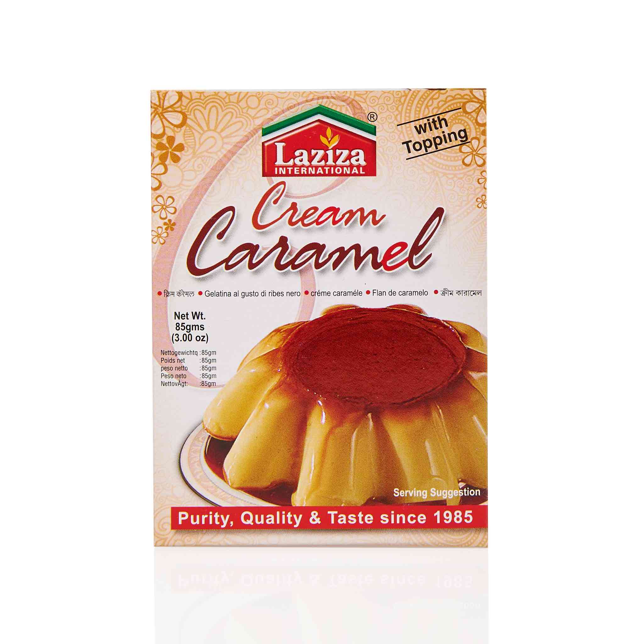 Laziza Cream Caramel Pudding Mix – One Stop Halal