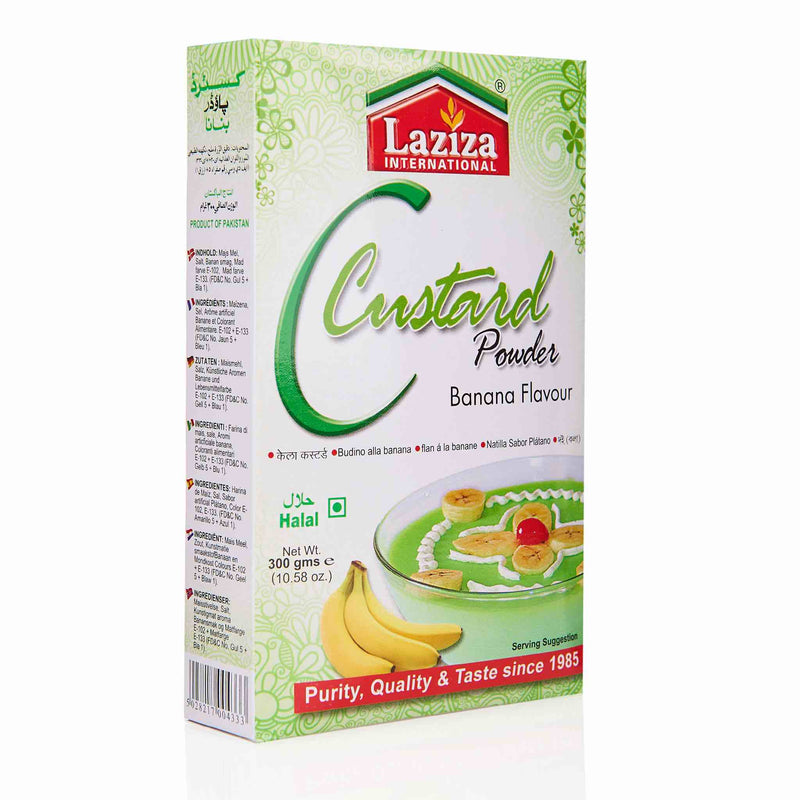 Laziza Banana Custard Powder - Front