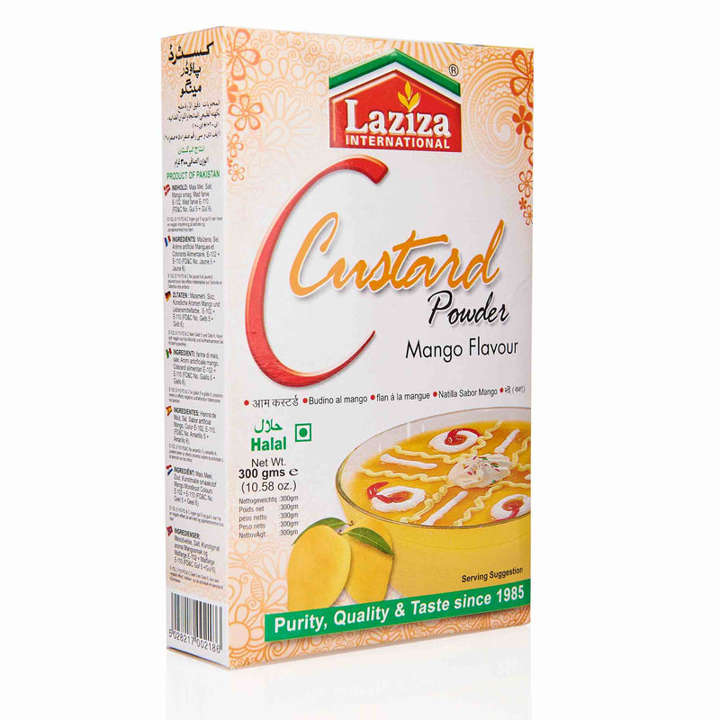 Laziza Mango Custard Powder - Front
