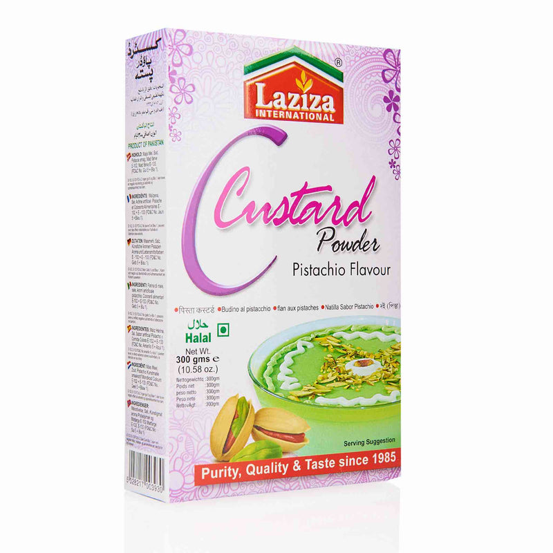 Laziza Pistachio Custard Powder - Front