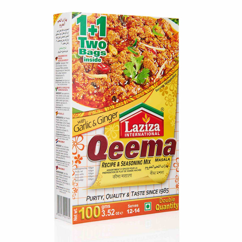 Laziza Qeema Recipe Mix - Front