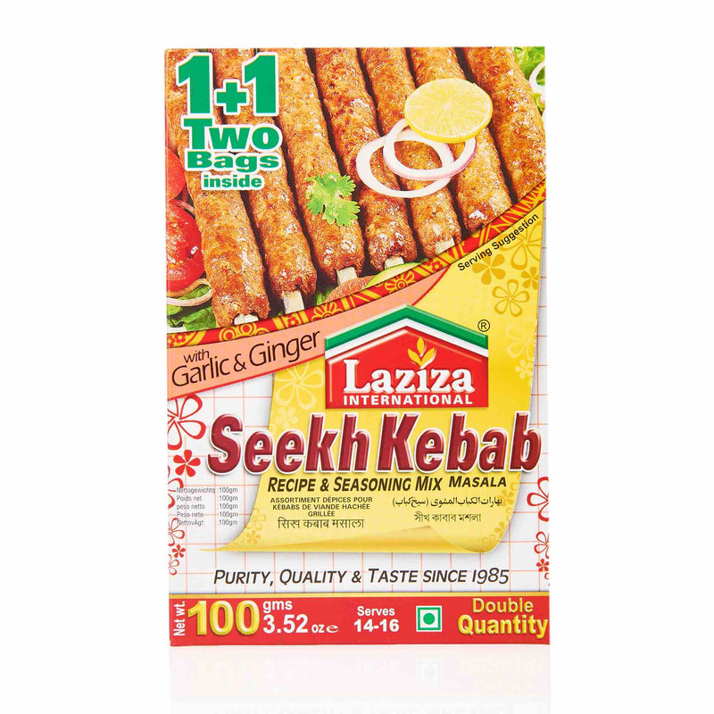Laziza Seekh Kebab Recipe Mix - Main