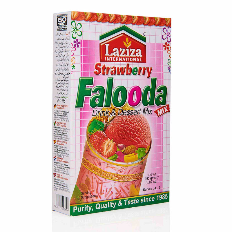 Laziza Strawberry Falooda Mix - Front