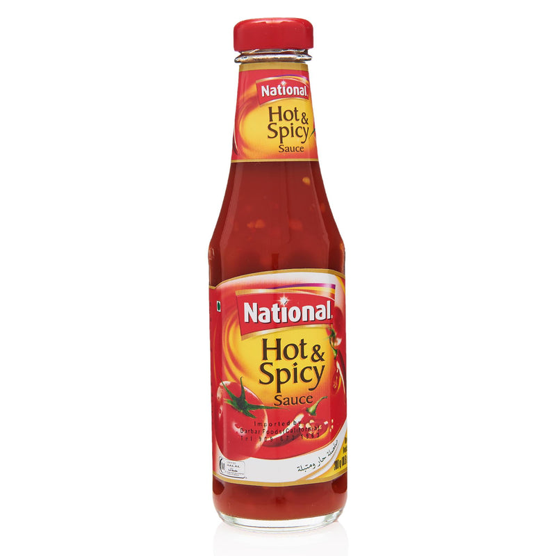 National Hot & Spicy Sauce - Front