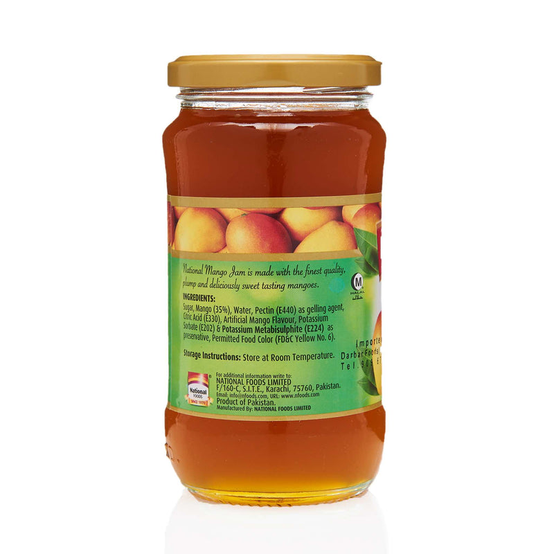 National Mango Jam - Ingredients