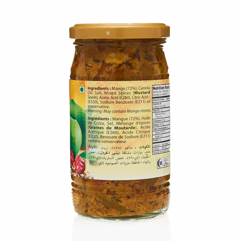 National Mango Pickle - Ingredients