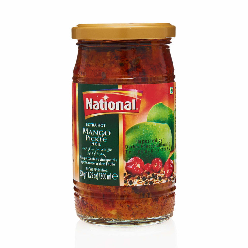 National Extra Hot Mango Pickle - Front