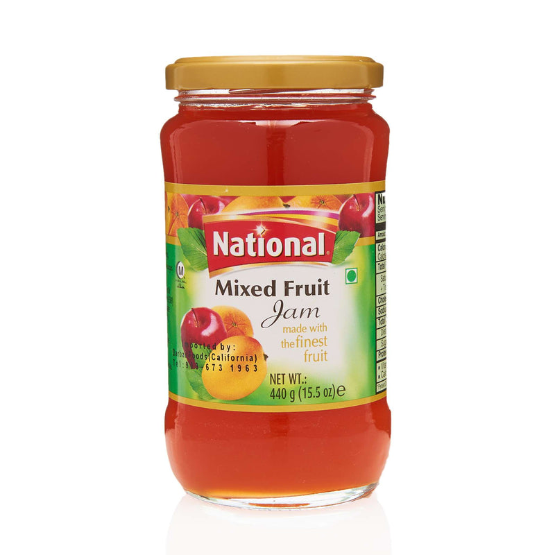 National Mixed Fruit Jam - Front