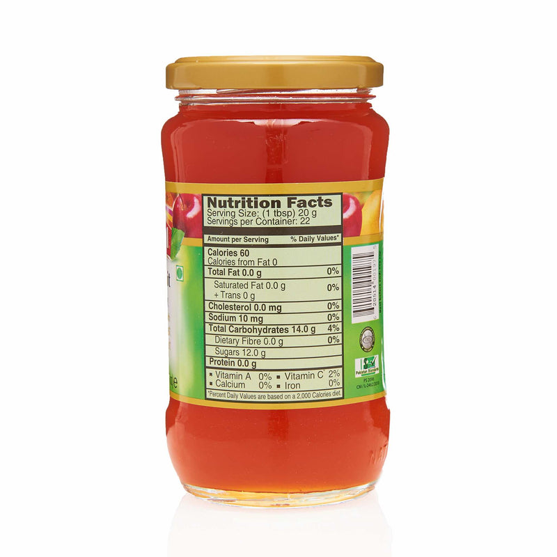 National Mixed Fruit Jam - Nutritional Facts