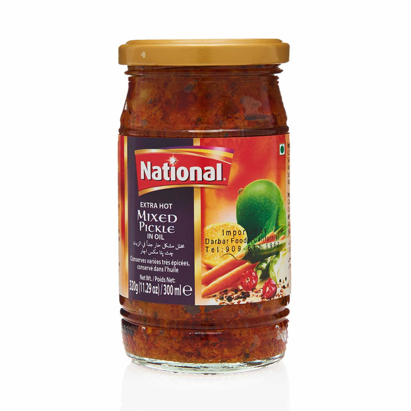 National Extra Hot Mixed Pickle - Front