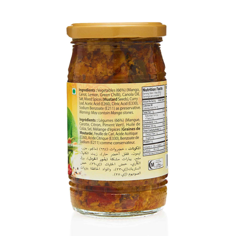 National Hyderabadi Mixed Pickle - Ingredients