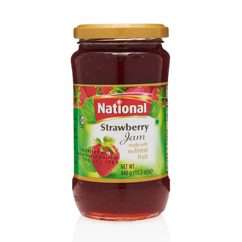 National Strawberry Jam - Front
