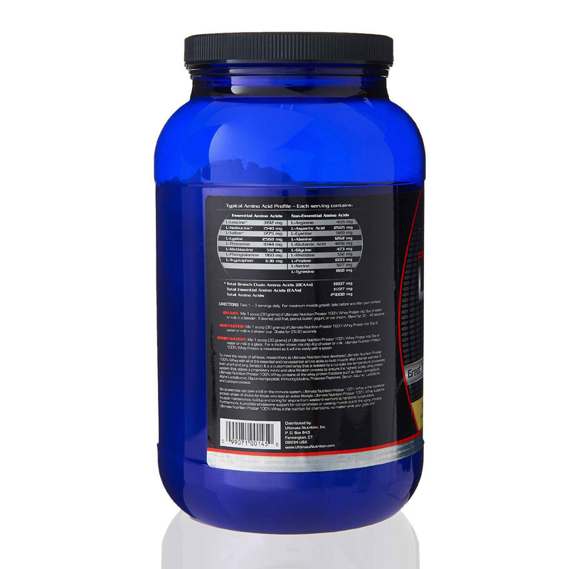 Ultimate Nutrition Halal Vanilla Whey Protein - Directions