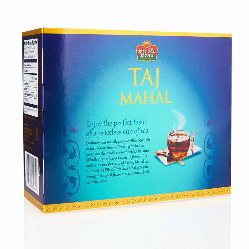 Brooke Bond Taj Mahal Tea Bags - Back