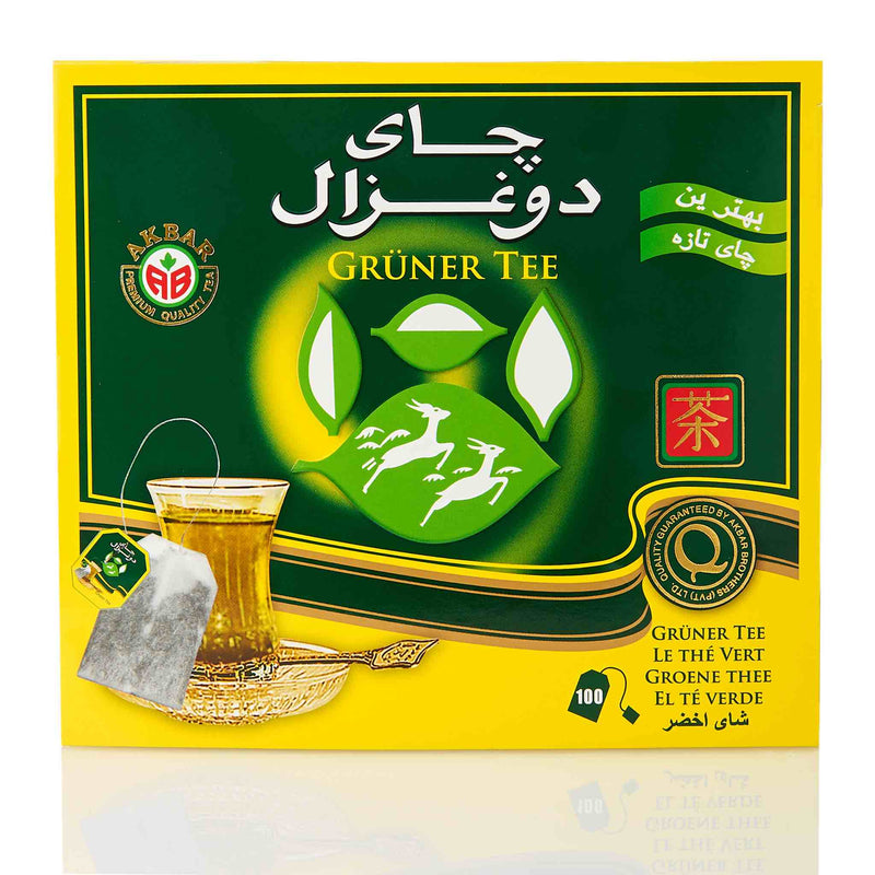 Do Ghazal Green Tea Bags - Back