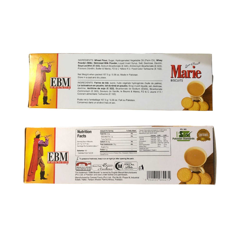 EBM Marie Biscuit - 3 Pack