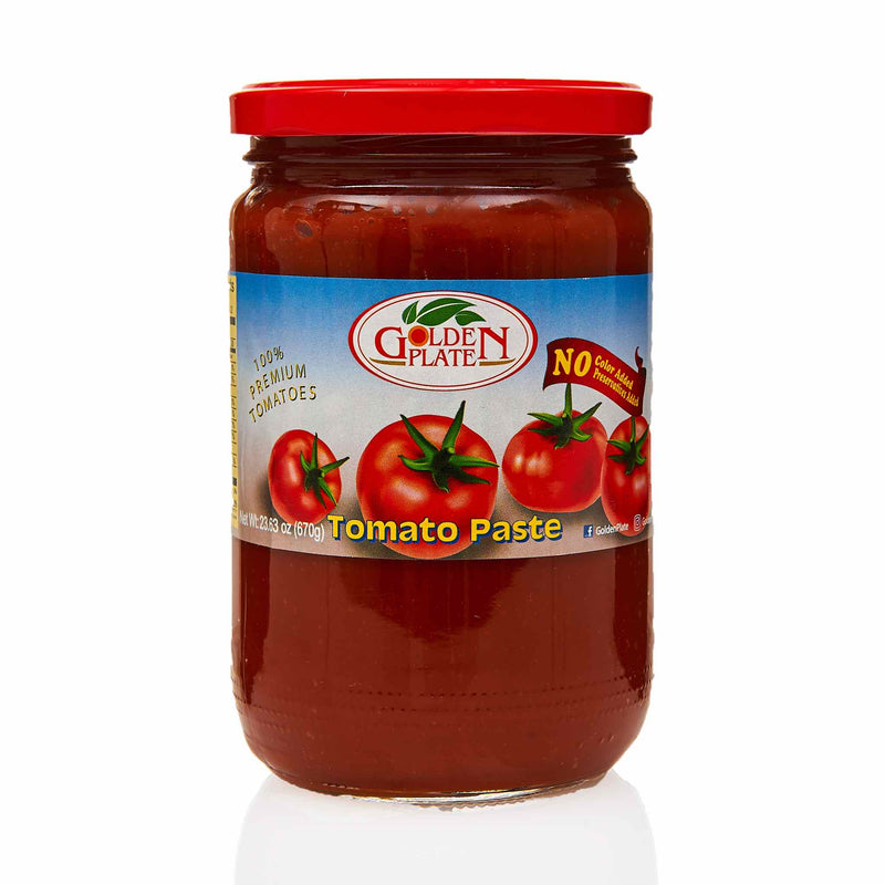 Golden Plate Tomato Paste - Front