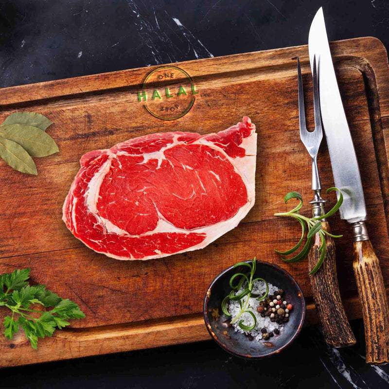 Zabiha Halal Beef Ribeye Steak