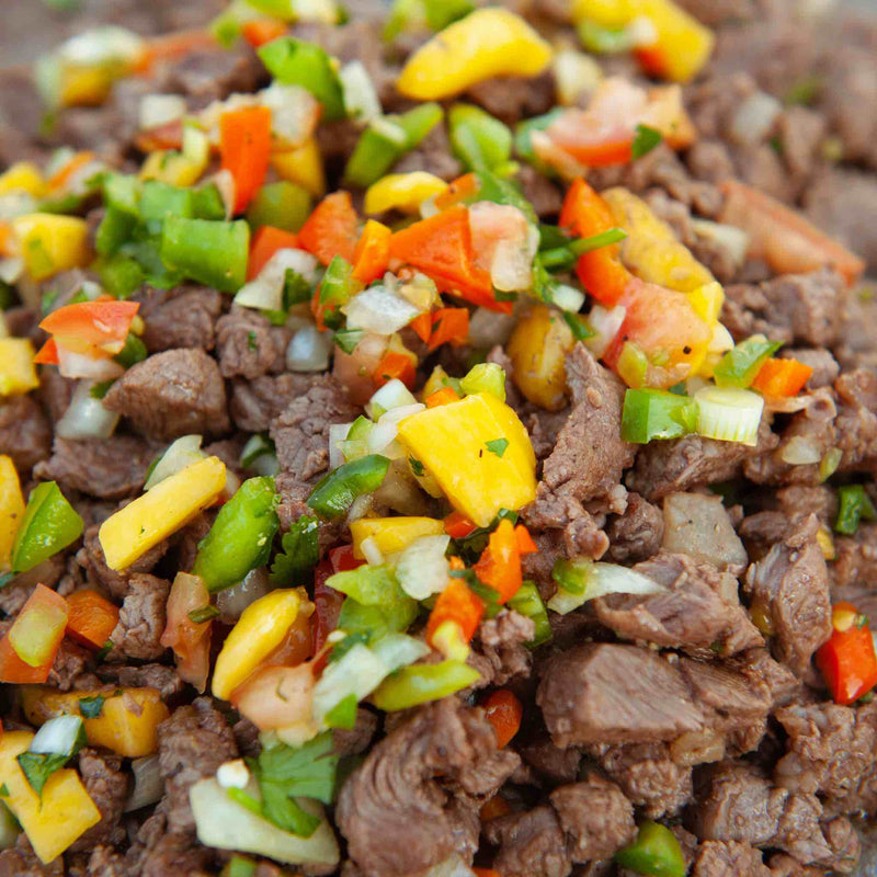 Zabiha Halal Beef Taco Meat Grilled