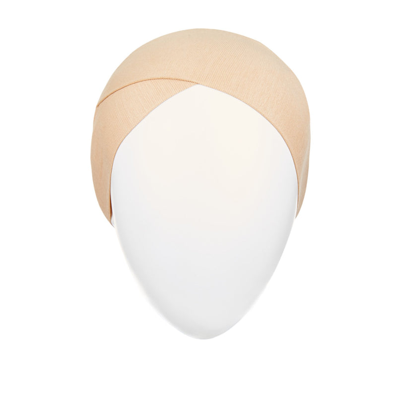 Breathable Head Cap for Hijab - Beige